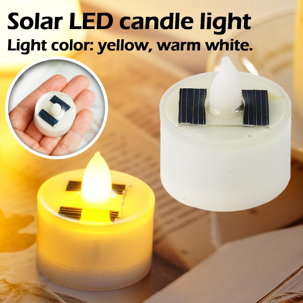 Beeswax Wrap Reusable - New Solar Candles Flameless LED Tea