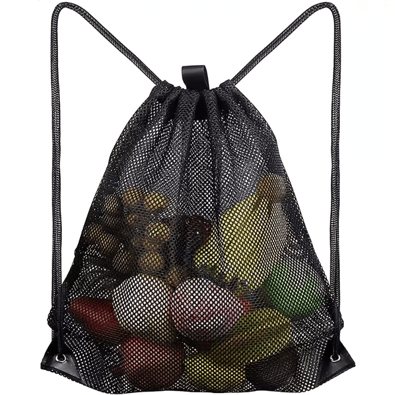 Breathable Mesh Drawstring Bac - Reusable Produce Bag 评论和价格