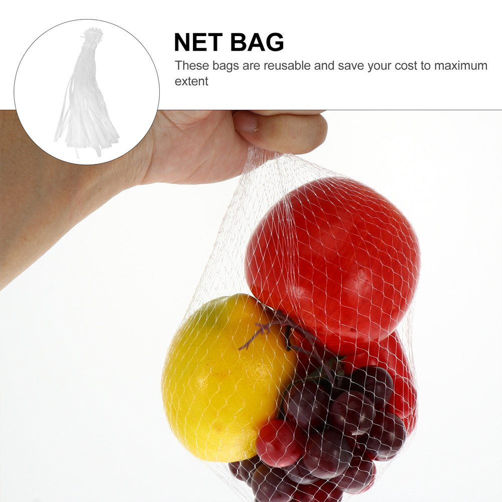 50Pcs Heavy Duty Mesh Produce  - Reusable Produce Bag 评论和价格