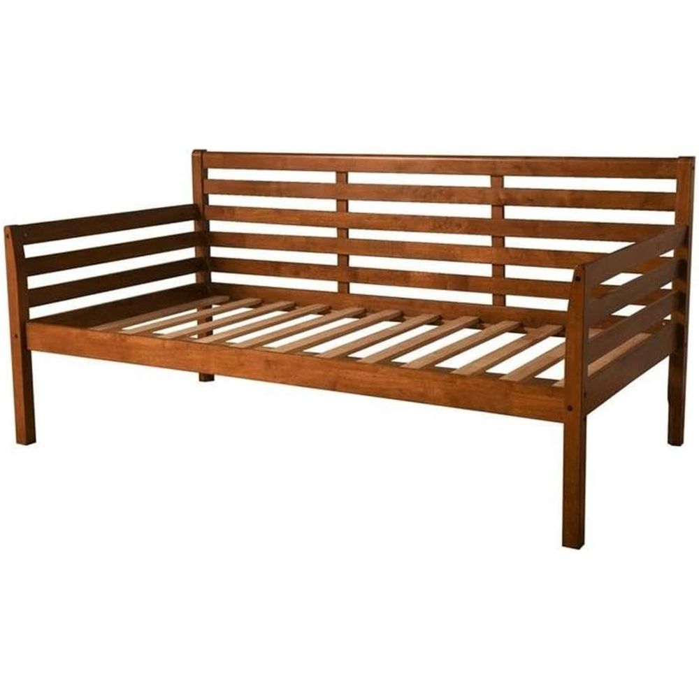 Twin Daybed in Medium Brown, S - Sustainable Living Home 评论和价格