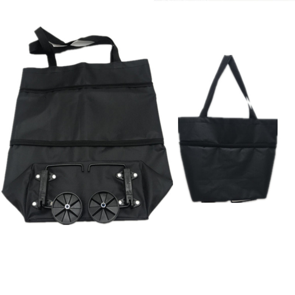 Folding Shopping Pull Cart Tro - Reusable Produce Bag 评论和价格