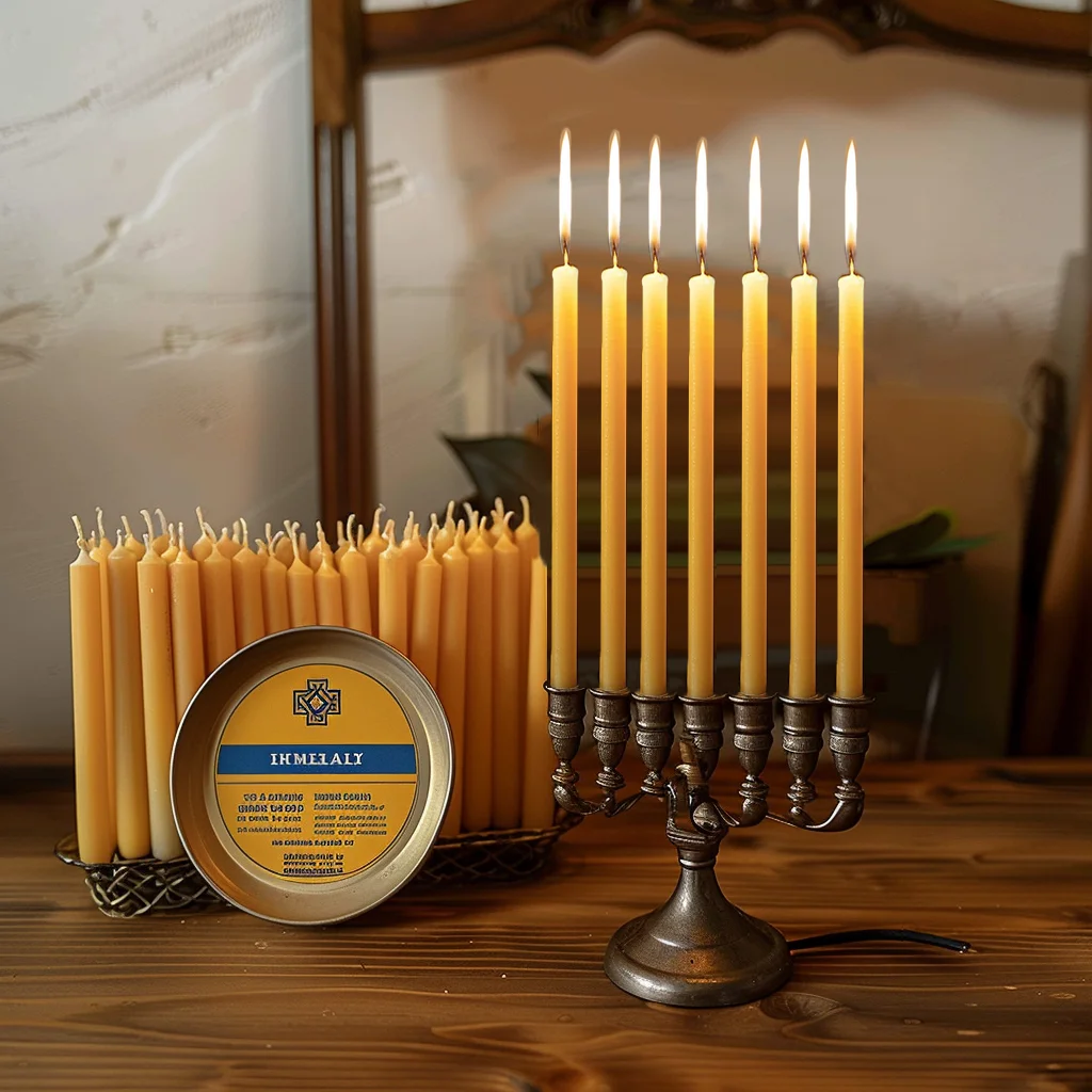 25PCS/1PACK Hanukkah Candle Na - Beeswax Wrap Reusable 评论和价格
