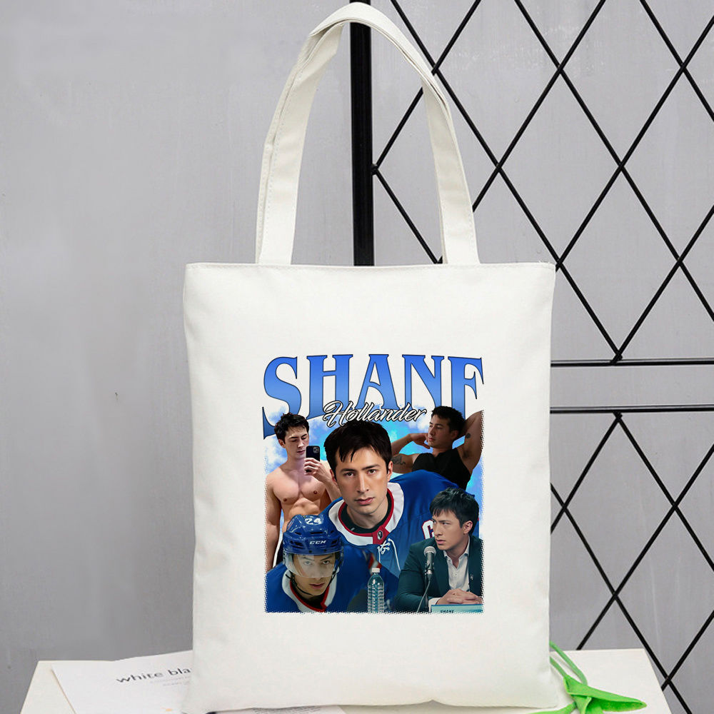 Heated Rivalry Canvas Tote Bag - Sustainable Living Eco Friendly Shopping 评论和价格