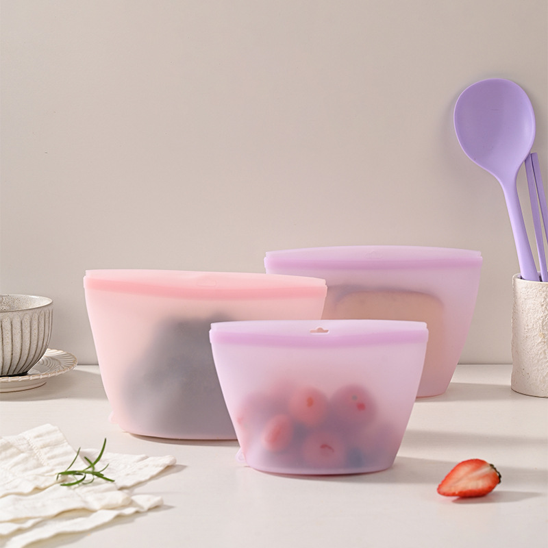 Self-Sealing Silicone Storage  - Reusable Produce Bag 评论和价格