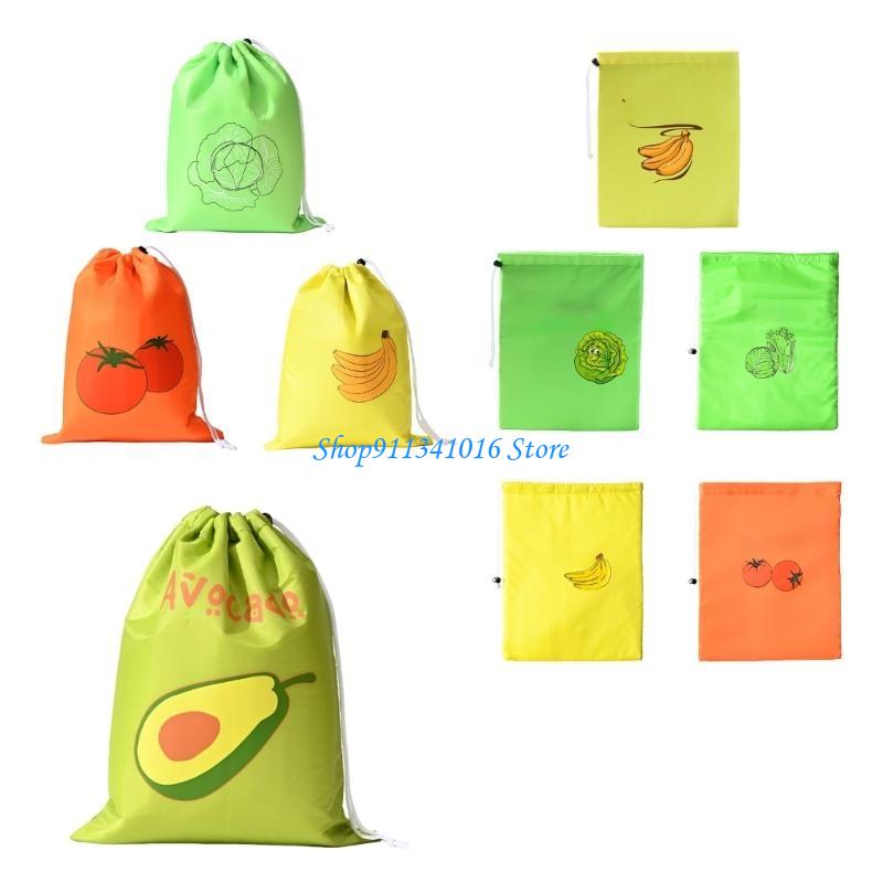  Reusable Fruit Vegetable Stor - Reusable Produce Bag 评论和价格