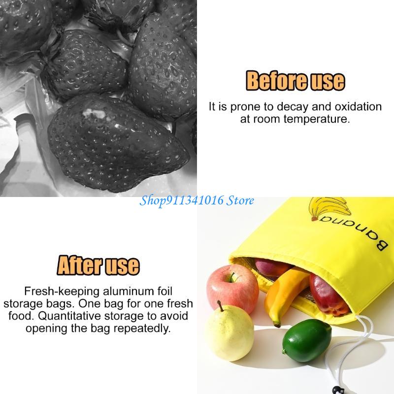  Reusable Fruit Vegetable Stor - Reusable Produce Bag 评论和价格