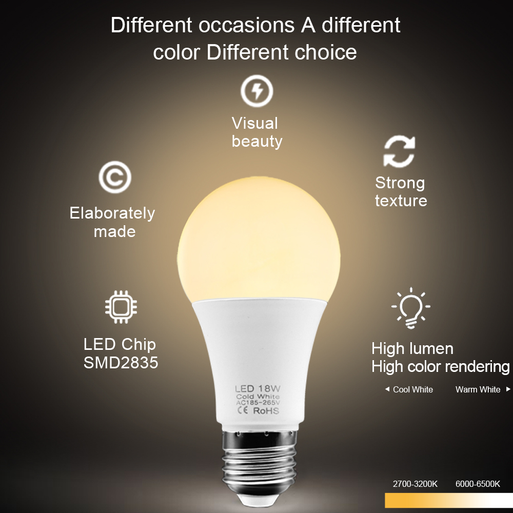 10pcs E27 LED Light Bulbs 220V - Philips Bulb Hue 评论和价格