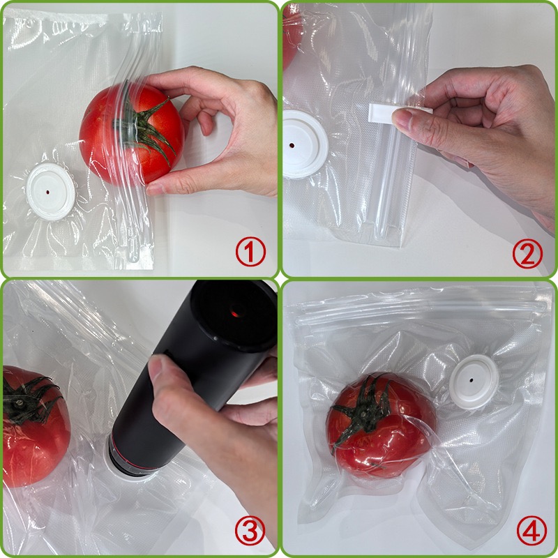 New Reusable Air Vacuum Storag - Reusable Produce Bag 评论和价格