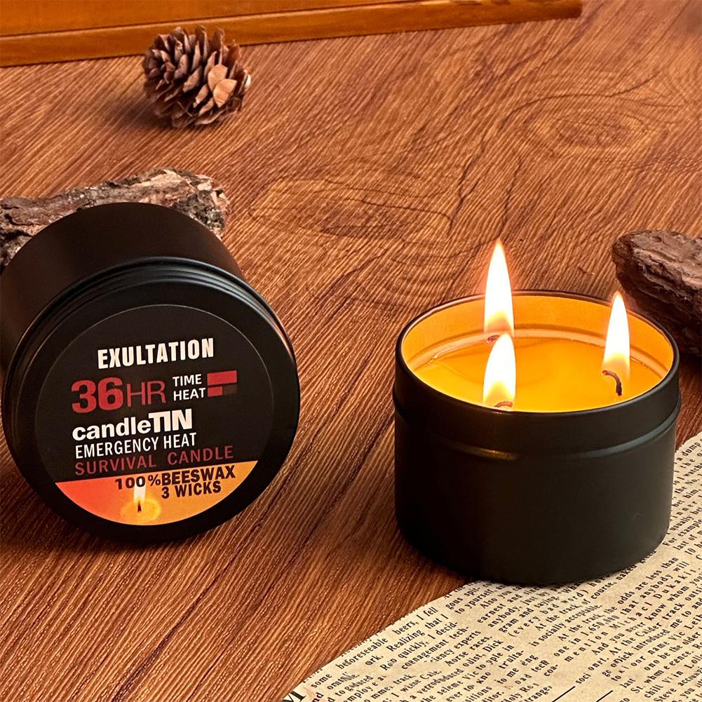 Emergency Candle 36 Hour 3 Wic - Beeswax Wrap Reusable 评论和价格